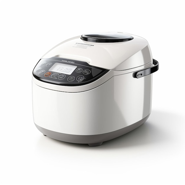 Rice cooker with white background high quality ultr