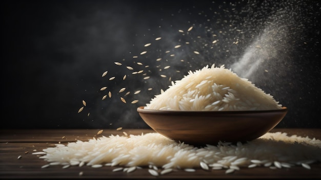 Rice Food Delicious Cool Background Portrait