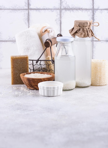 Rice water Fermented beauty cosmetic