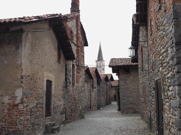 Ricetto medieval village in Candelo