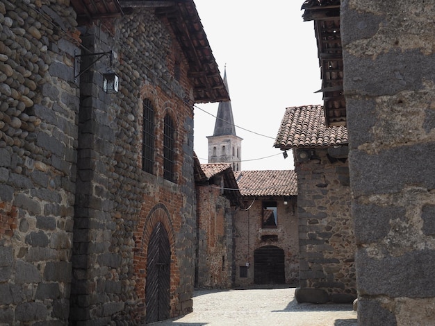 Ricetto medieval village in Candelo