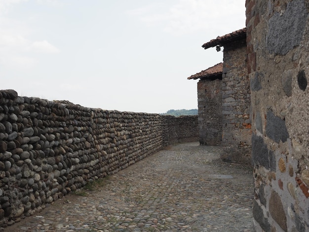 Ricetto medieval village in Candelo