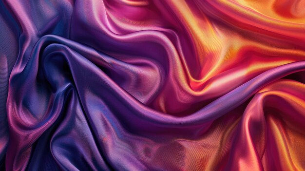 Photo rich and colorful silk fabric texture perfect for highend design and textile inspiration