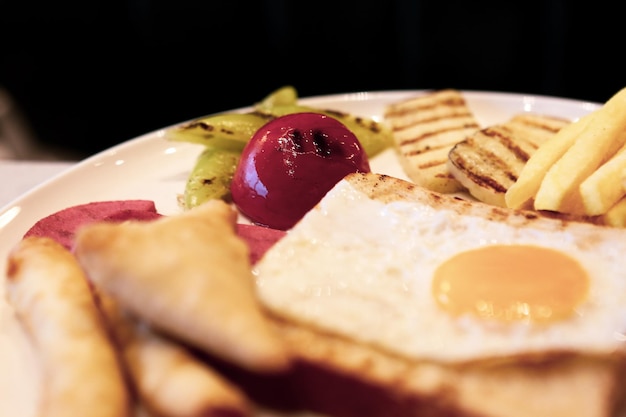 Rich and delicious Turkish breakfast