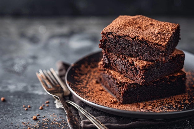 Rich and Fudgy Chocolate Brownies