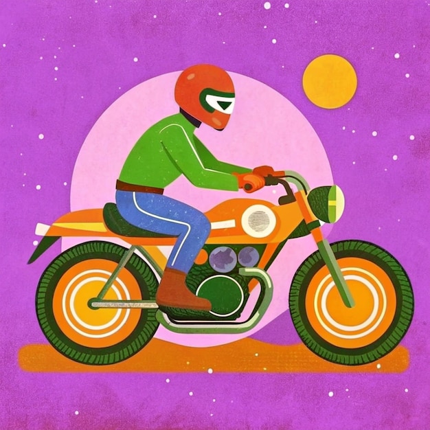 Rider illustration