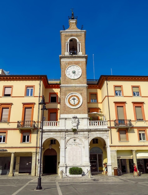 Rimini The square Piazza tre Martiri