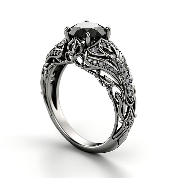 Ring Design Reverie Exploring the Beauty of Isolated Conceptual and Artistic Metal Rings