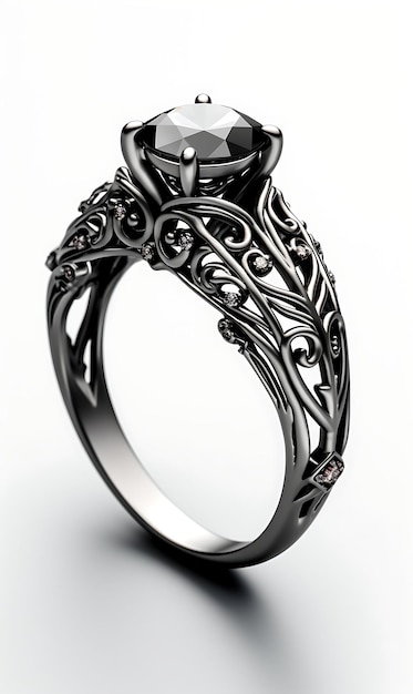 Ring Design Reverie Exploring the Beauty of Isolated Conceptual and Artistic Metal Rings