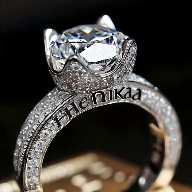 a ring that says the name the man who is the king