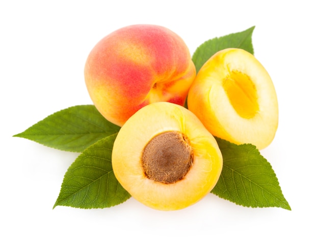 Ripe apricots