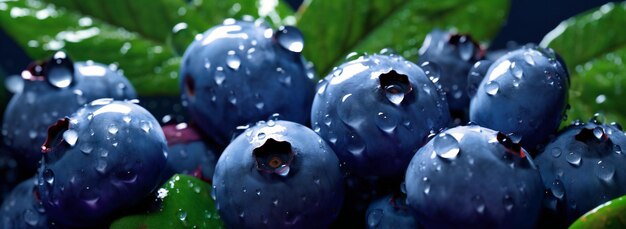 Ripe blueberries that are not in season at the bc fair