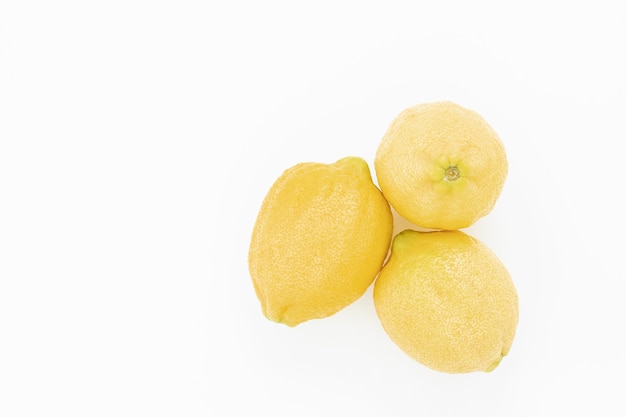 Ripe juicy lemons Lemon fruit citrus minimal concept vitamin C Creative summer minimalistic back