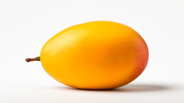 Ripe mango with water drops