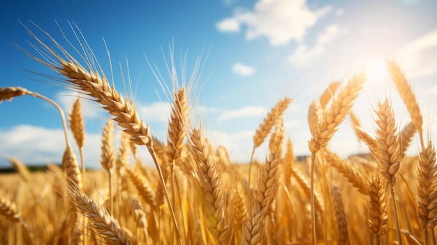 Ripe Wheat Field With Golden Sky A Consumer Culture Critique