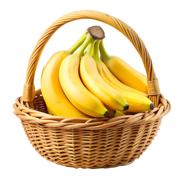 Ripe Yellow Banana Isolated