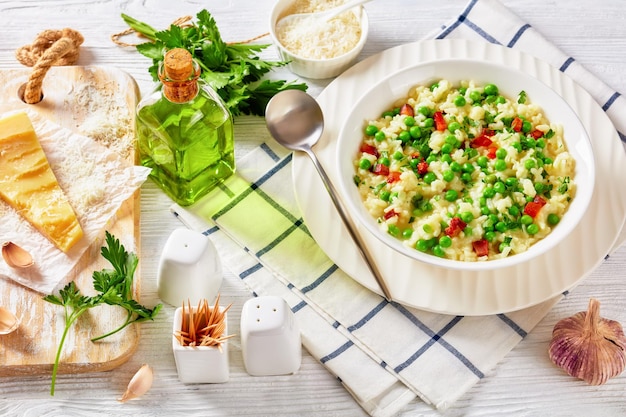 Risi e Bisi Venetian Risotto with Spring Peas