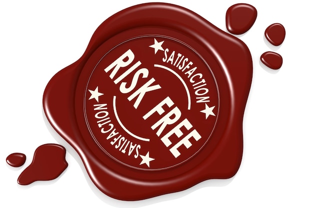 Risk free label seal