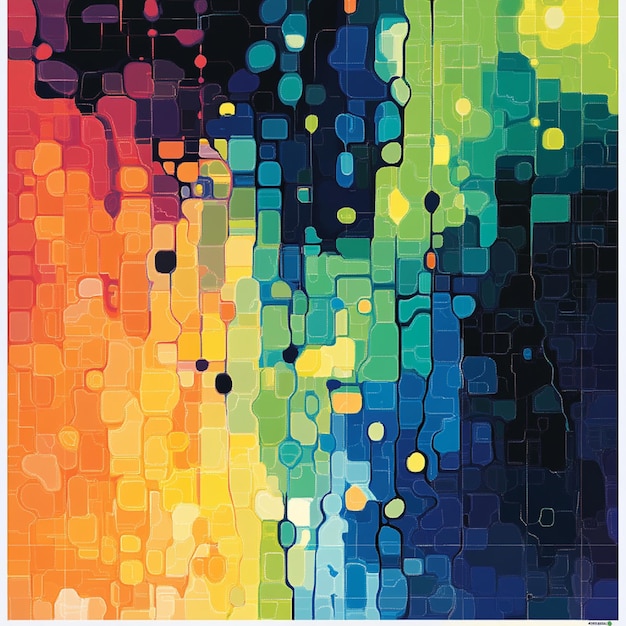 Photo risk heat map with different risk categories colorcoded