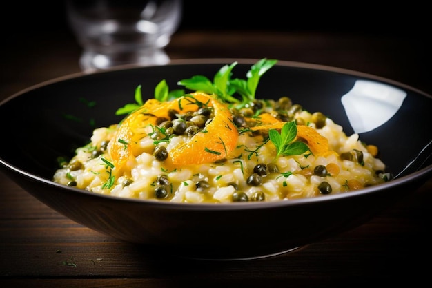 Risotto with Lemon Zest and Capers yummy delicious LasagnaRisotto image