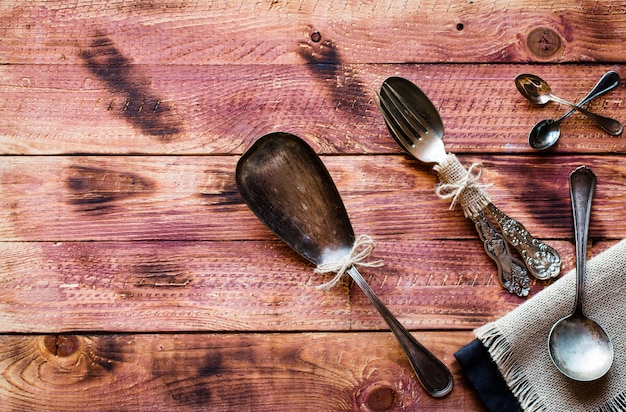 Risotto with vegetables, on wooden  background