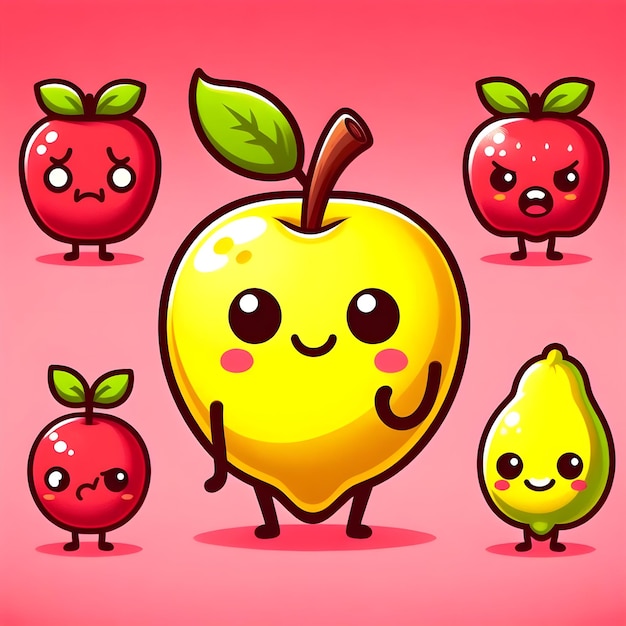 a rival character for the kawaii apple