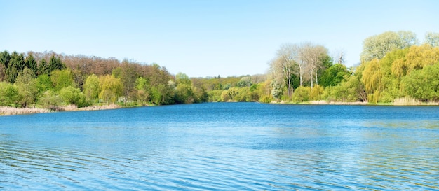 River lake landscape