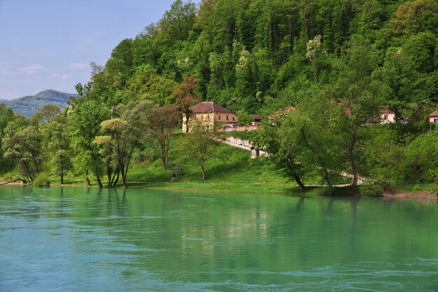 River in Serbia, Balkans mountains