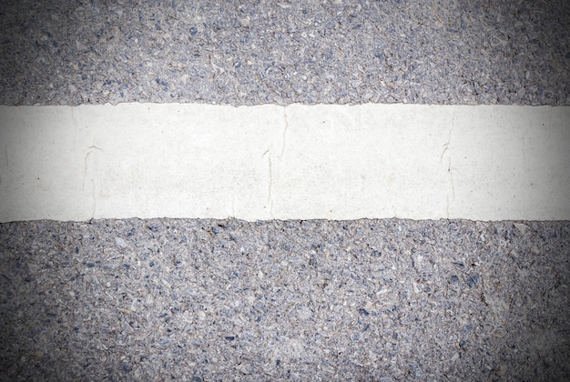 Road asphalt texture with white line