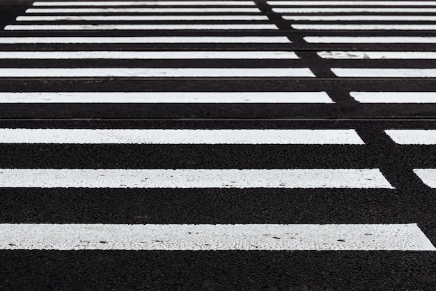 Road marking of the crosswalk