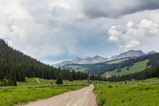 Road in mountains