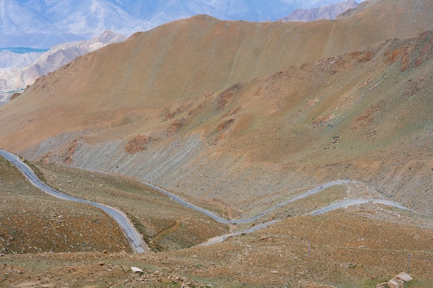 Road to the northern Indian Himalayan Region  mountain is the section of the Himalayas