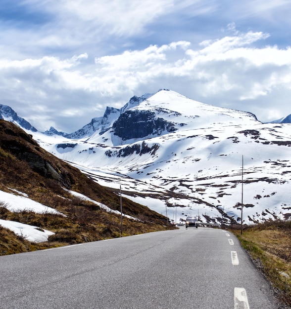 Road at the norwegian mountains, Norway