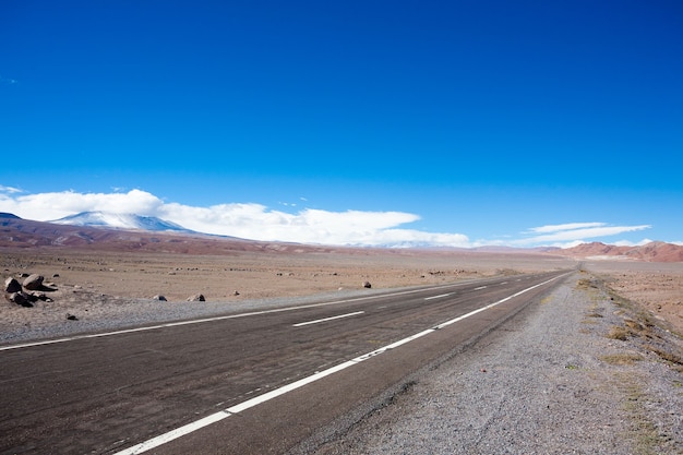 Road to San pedro de Atacama