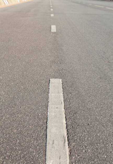 Road surface and symbol