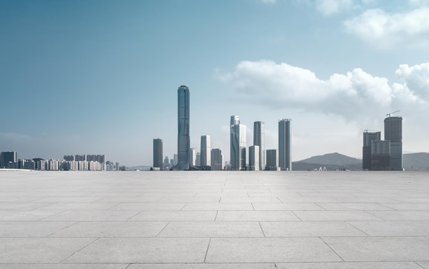 Road Surfaces and Financial District Buildings