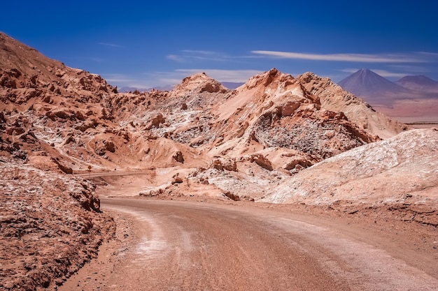 Road through the Moon Valley