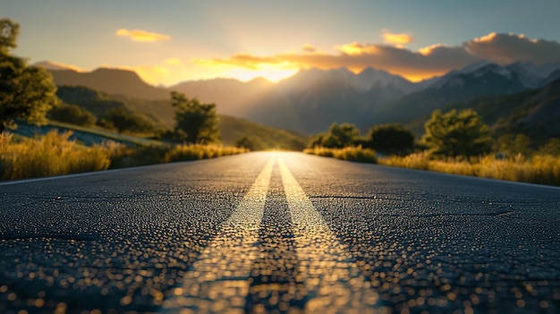 a road with the words quot on it