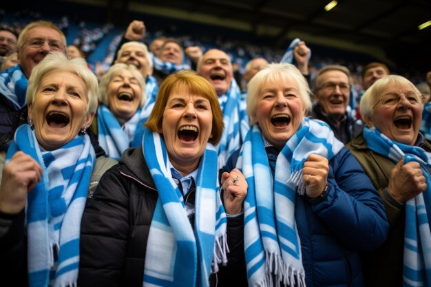 The roaring fans of Scotland Generative AI