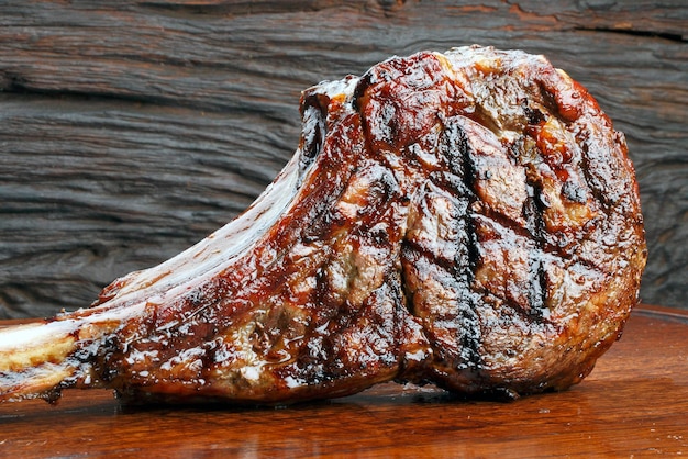 roast tomahawk steak