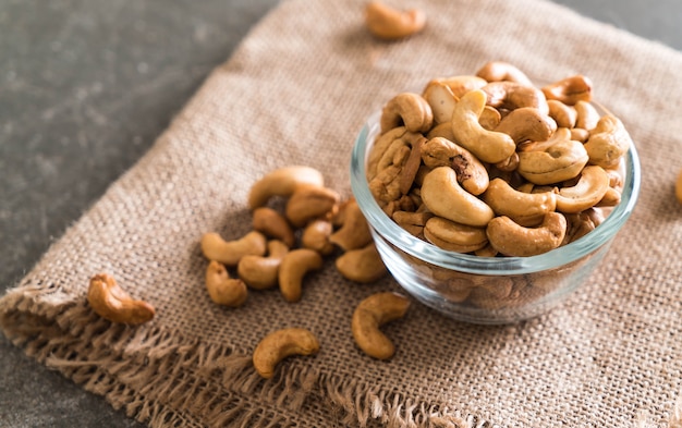 Roasted cashew nuts