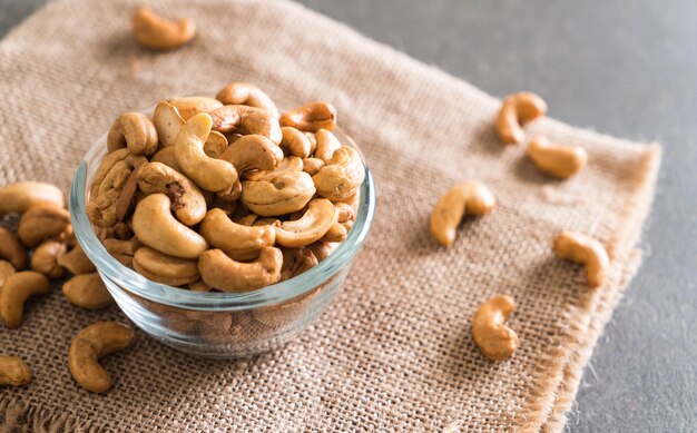 Roasted cashew nuts