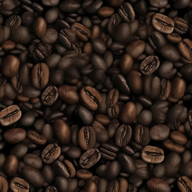 roasted coffee beans generative ai