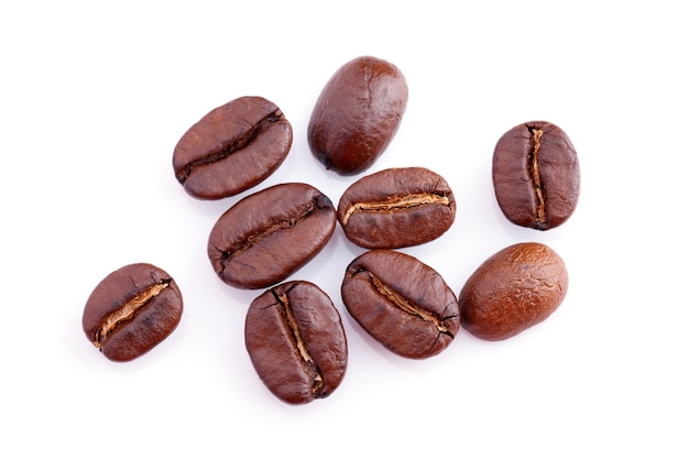 Roasted coffee beans