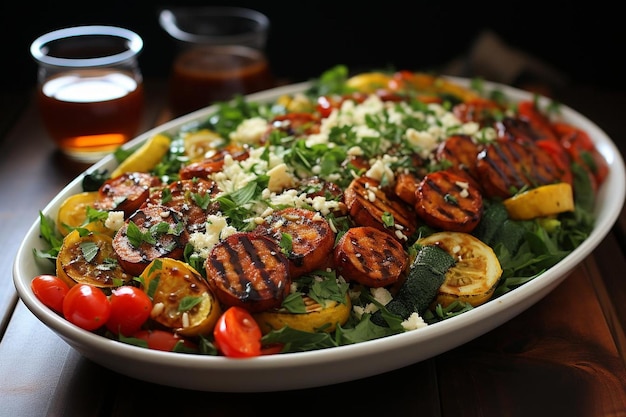 Roasted Veggie Orzo Salad