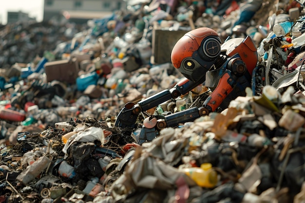 Robot Cleaning Up in a Filthy Urban Field