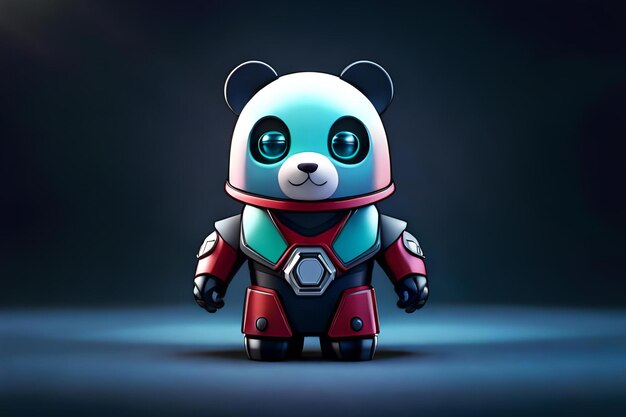 robot mecha panda