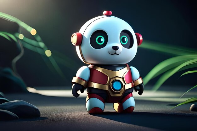 robot mecha panda