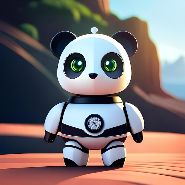 robot mecha panda