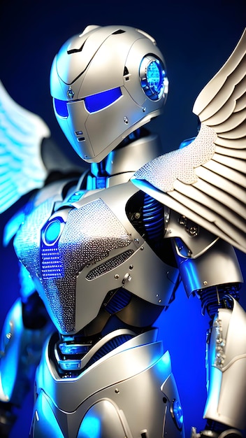 A robot with wings that says robot with wings on it wallpapers that are free for your iphone and ip